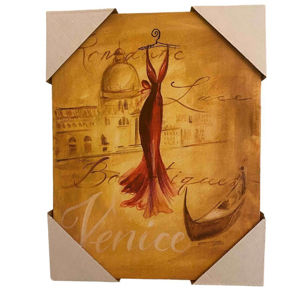 11X14 NWT Fashion Venice Romance Canvas Print‎
